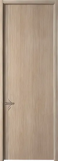 Puerta modelo WD-T03-EleganciaPuraNo3 color Roble-Natural-Claro